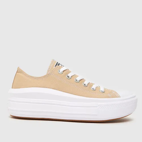 Converse all Star Move ox Trainers in Beige
