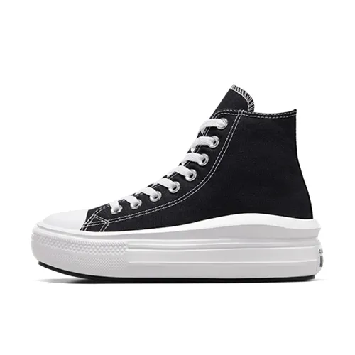 Converse All Star Move Platform Trainers Black Natural