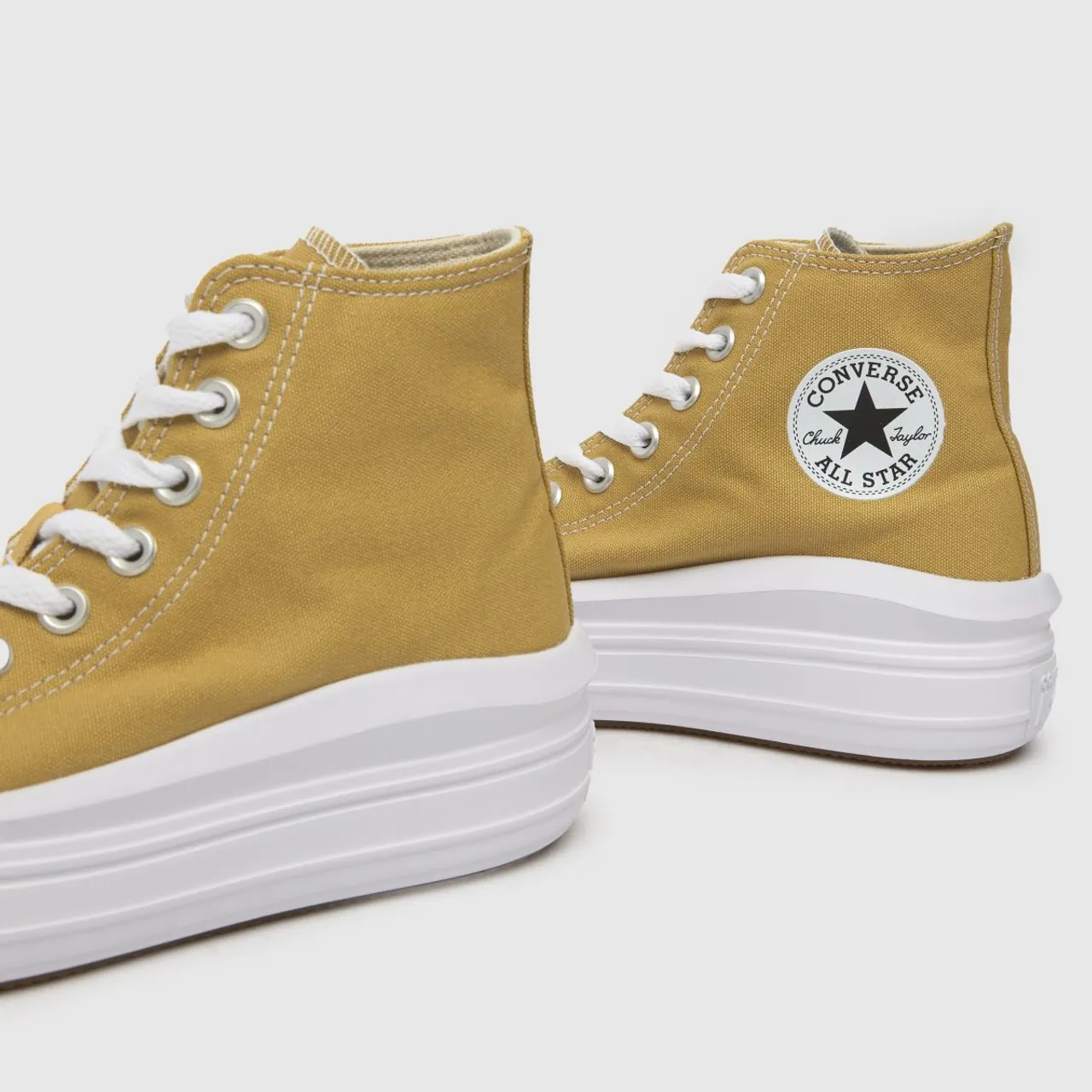 Converse All Star Move Trainers In Mustard Yellow