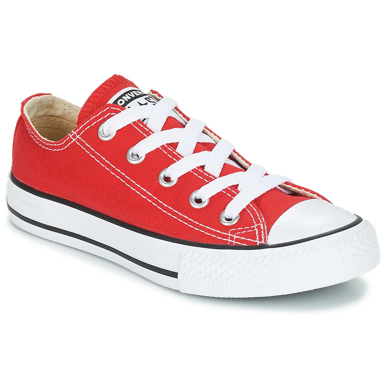 Converse  ALL STAR OX  boys's Children's Shoes (High-top Trainers) in Red