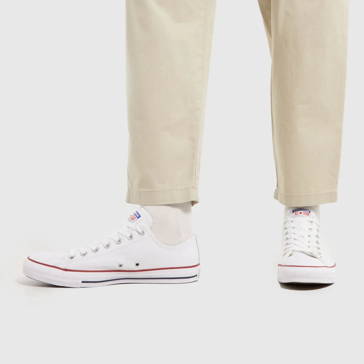 Converse All Star Ox Trainers In White