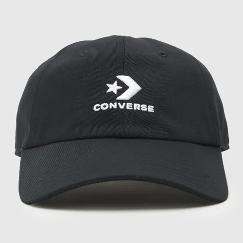 Converse Black Logo Baseball Cap