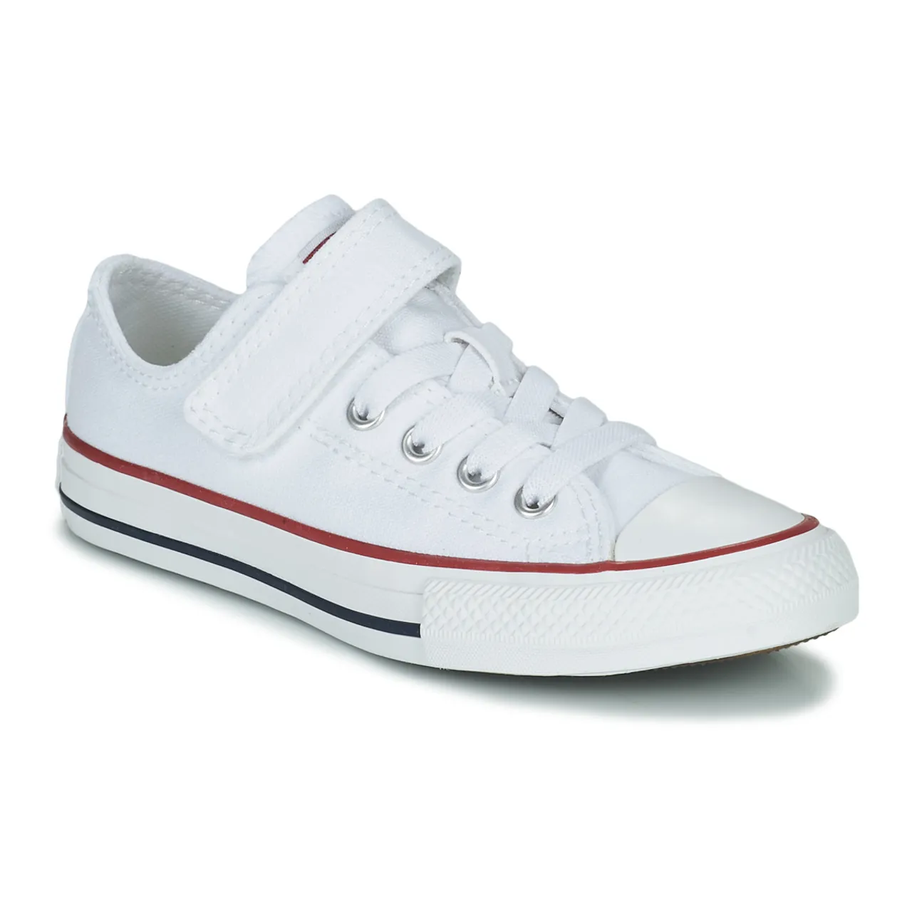 Converse  Chuck Taylor All Star 1V Foundation Ox  boys's Children's Shoes (Trainers) in White