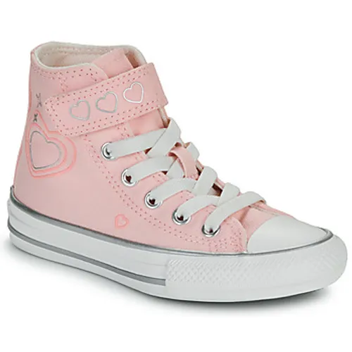 Converse  CHUCK TAYLOR ALL STAR 1V  girls's Children's Shoes (High-top Trainers) in Pink