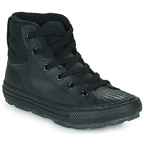 Converse  Chuck Taylor All Star Berkshire Boot Leather Hi  boys's Children's Shoes (High-top Trainers) in Black