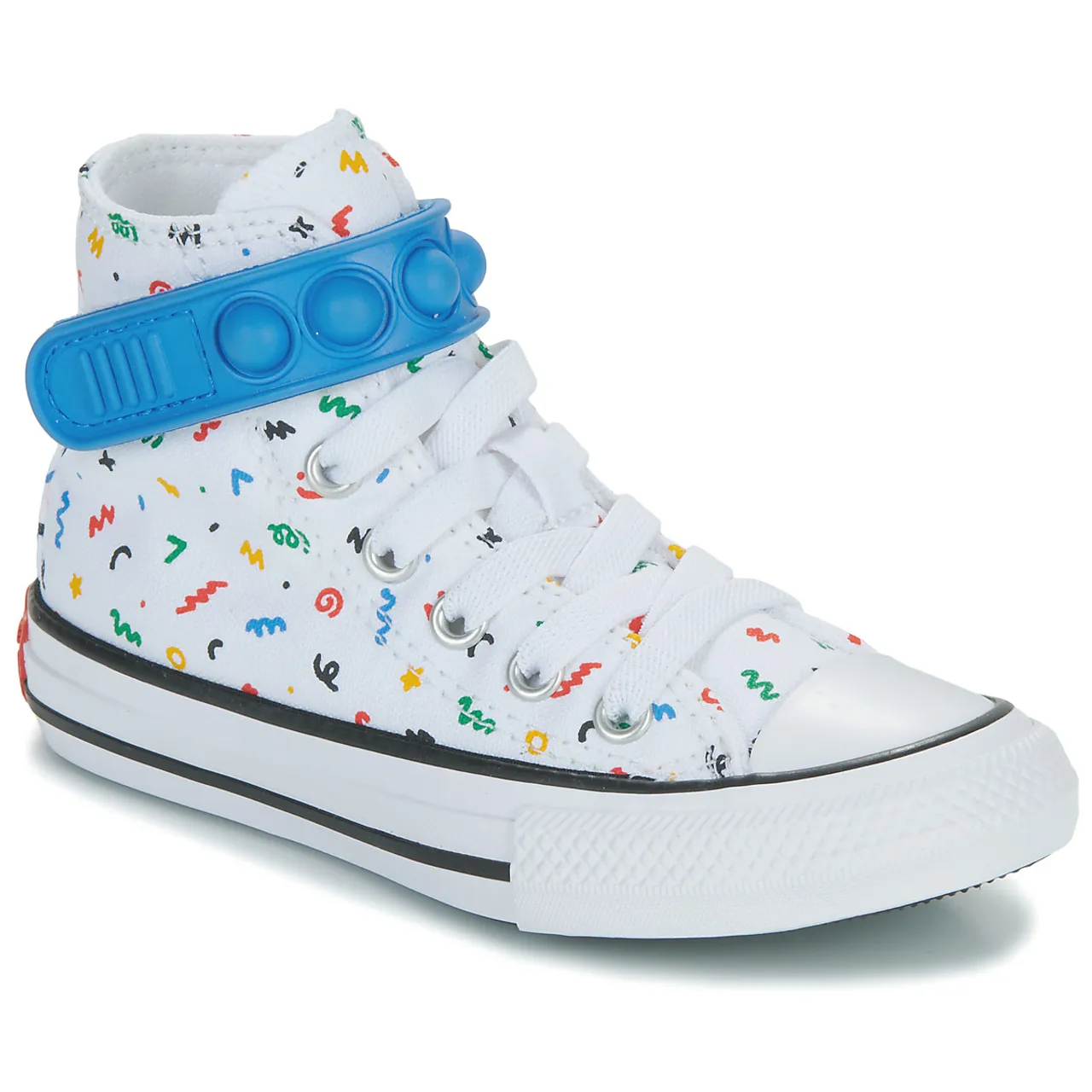 Converse  CHUCK TAYLOR ALL STAR BUBBLE STRAP 1V  boys's Children's Shoes (High-top Trainers) in Multicolour