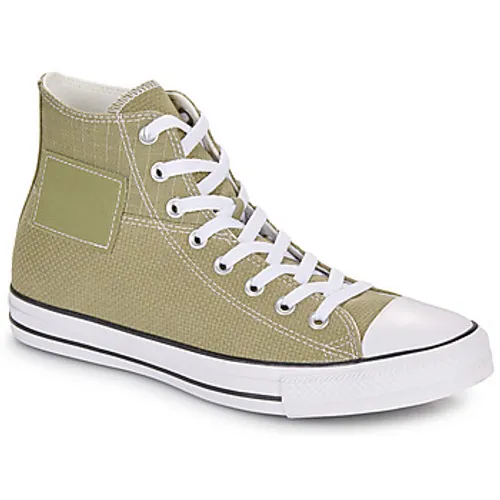 Converse  CHUCK TAYLOR ALL STAR CANVAS   JACQUARD  men's Shoes (High-top Trainers) in Green