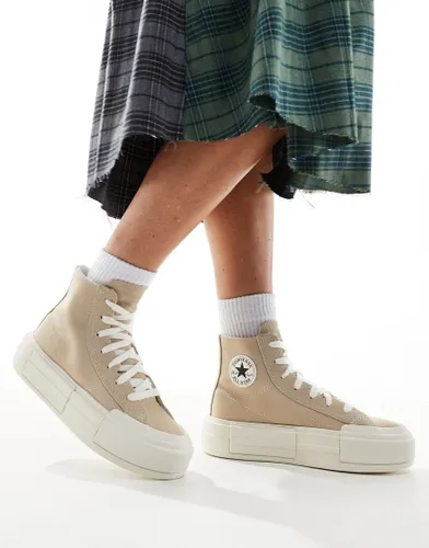 Converse Chuck Taylor All Star Cruise Hi trainers in light brown