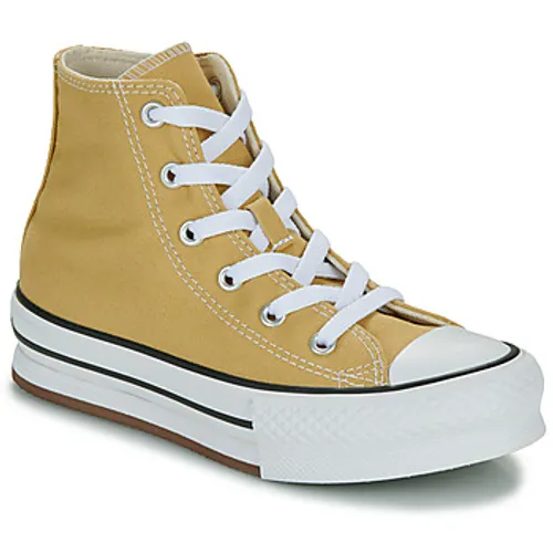 Converse  CHUCK TAYLOR ALL STAR EVA LIFT  boys's Children's Shoes (High-top Trainers) in Yellow