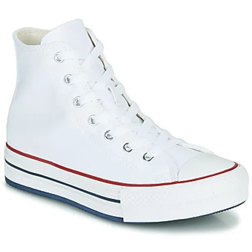 Converse  CHUCK TAYLOR ALL STAR EVA LIFT CANVAS COLOR HI  girls's Children's Shoes (High-top Trainers) in White