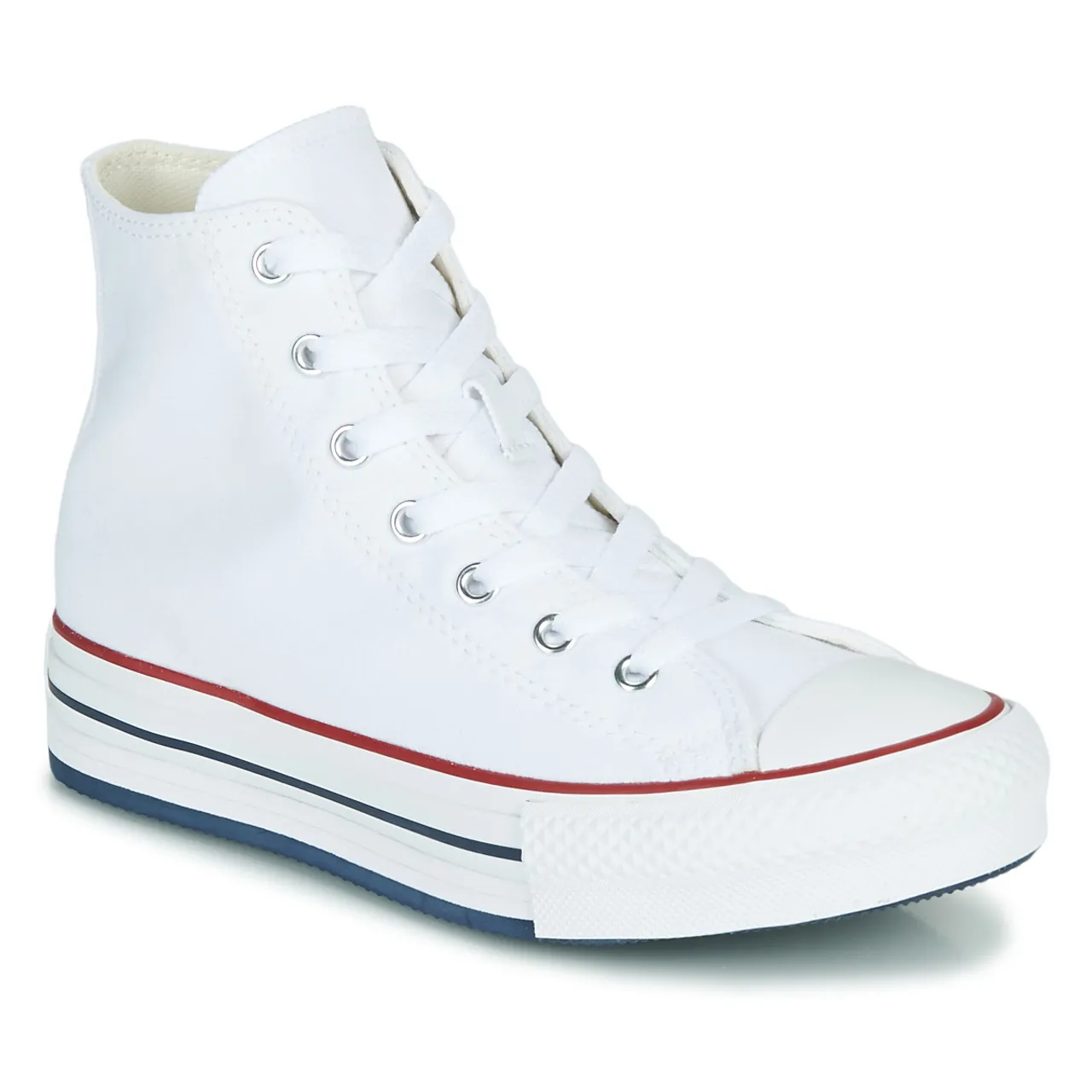 Converse  CHUCK TAYLOR ALL STAR EVA LIFT CANVAS COLOR HI  girls's Children's Shoes (High-top Trainers) in White