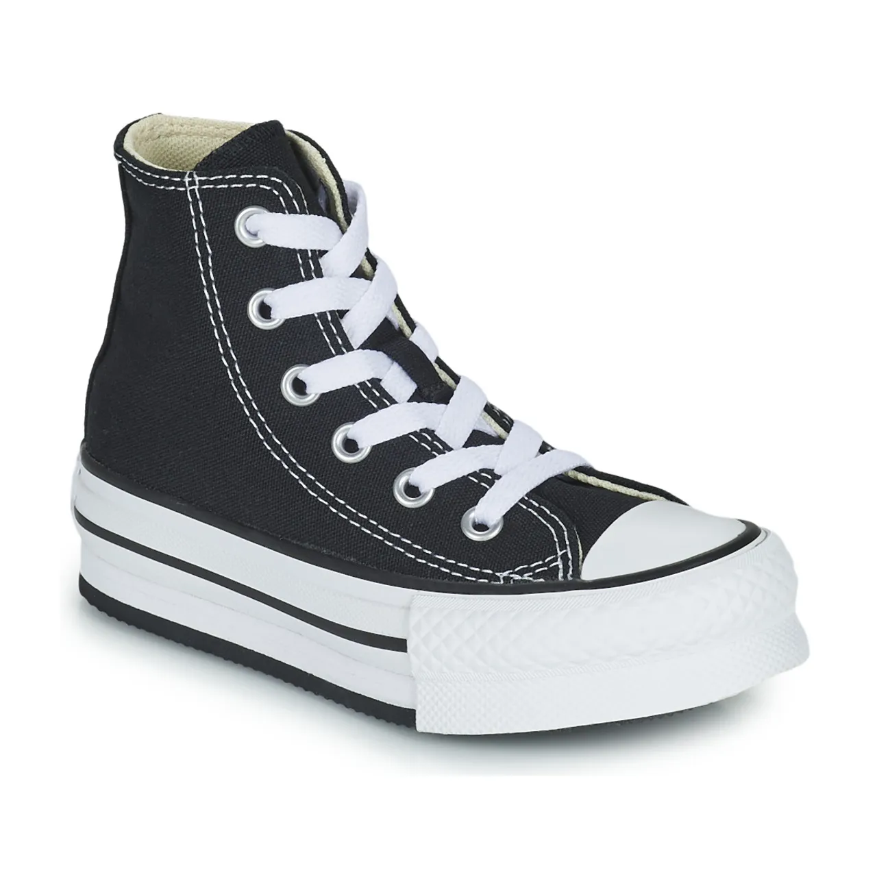 Converse  Chuck Taylor All Star EVA Lift Foundation Hi  boys's Children's Shoes (High-top Trainers) in Black