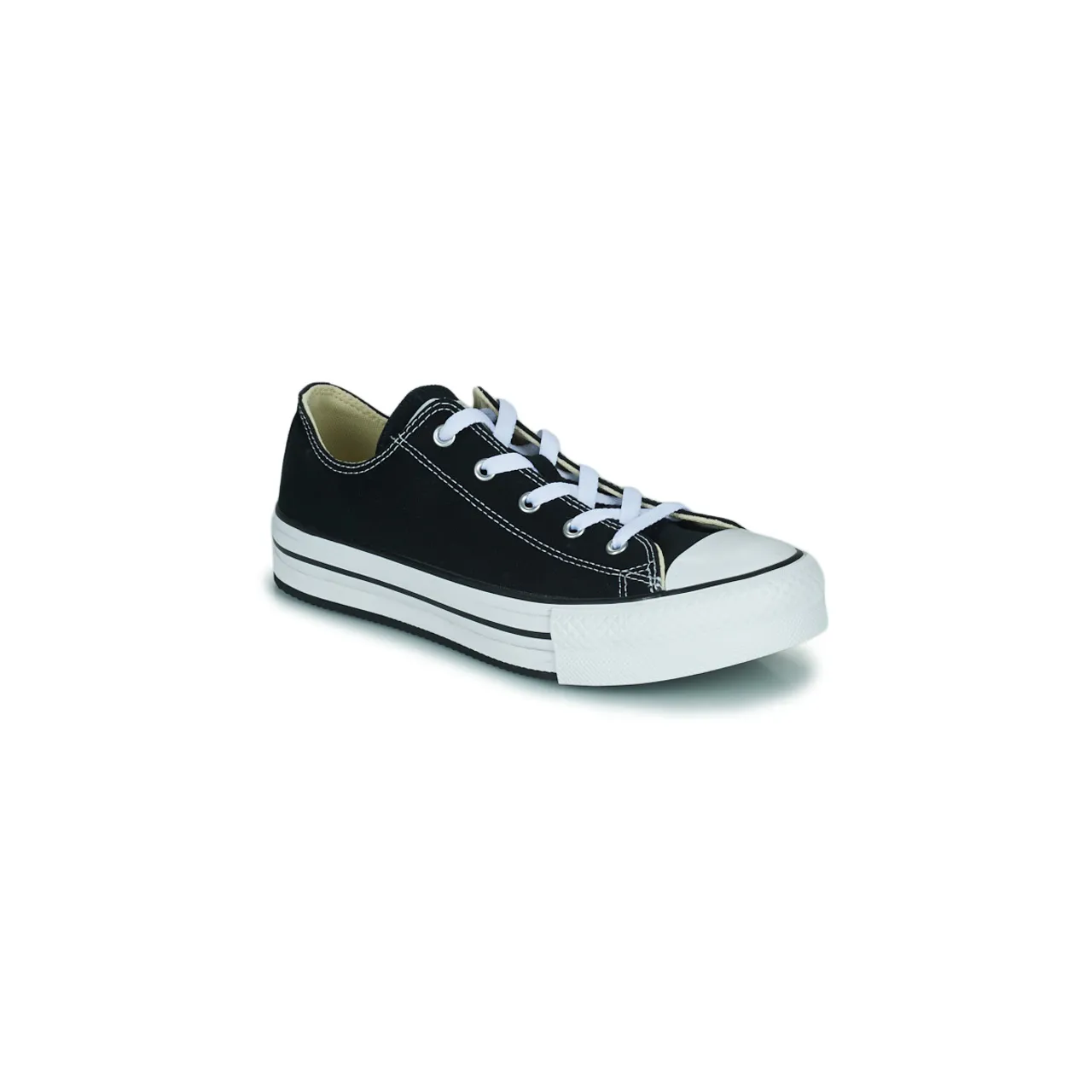 Converse  Chuck Taylor All Star EVA Lift Foundation Ox  boys's Children's Shoes (High-top Trainers) in Black