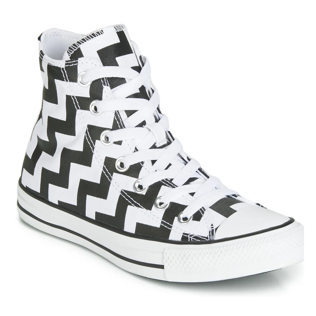 Converse  CHUCK TAYLOR ALL STAR GLAM DUNK CANVAS HI  women's Shoes (High-top Trainers) in White