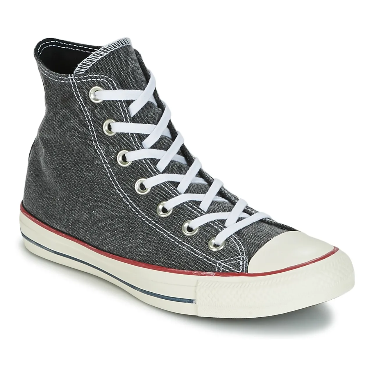 Converse  Chuck Taylor All Star Hi Stone Wash  women's Shoes (High-top Trainers) in Grey