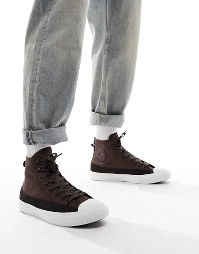 Converse Chuck Taylor All Star Hi trainers in brown-Grey