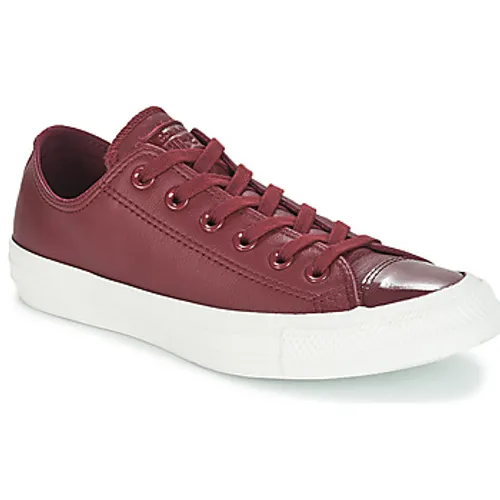 Converse  CHUCK TAYLOR ALL STAR LEATHER OX  women's Shoes (Trainers) in Bordeaux