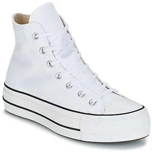 Converse  CHUCK TAYLOR ALL STAR LIFT CANVAS HI  women's Shoes (High-top Trainers) in White