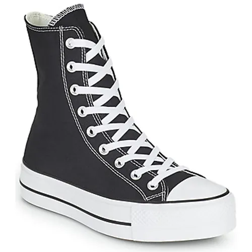 Converse  CHUCK TAYLOR ALL STAR LIFT CORE CANVAS X-HI  women's Shoes (High-top Trainers) in Black