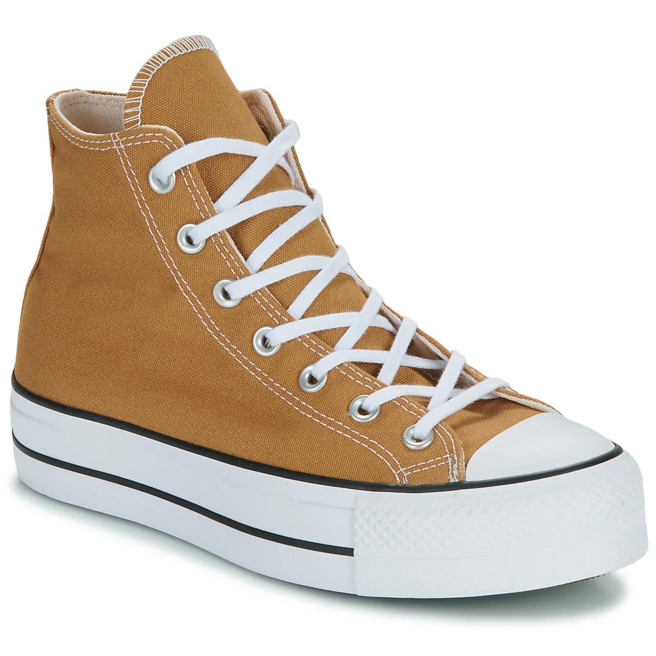 Converse  CHUCK TAYLOR ALL STAR LIFT  women's Shoes (High-top Trainers) in Beige