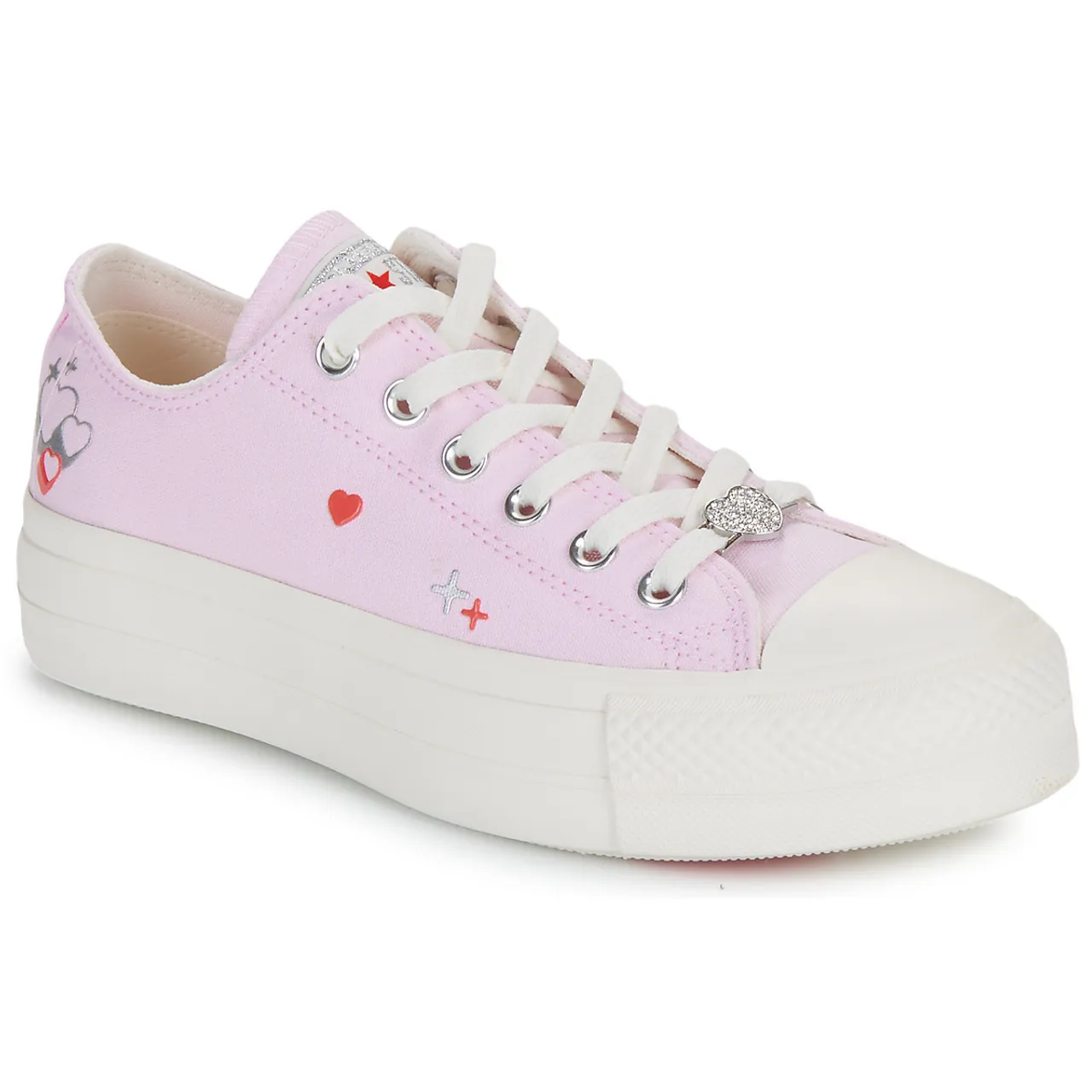 Converse  CHUCK TAYLOR ALL STAR LIFT  women's Shoes (Trainers) in Pink
