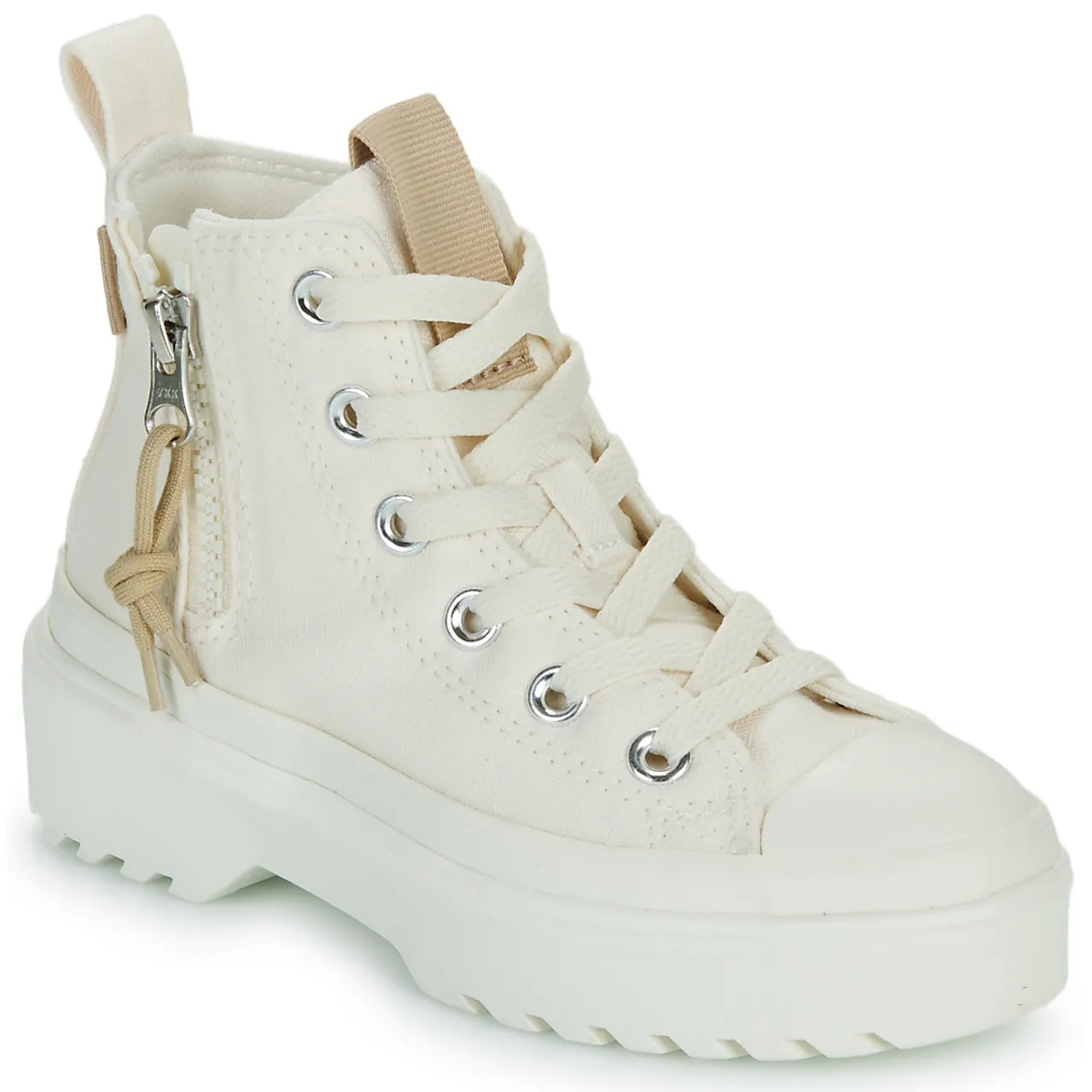 Converse  CHUCK TAYLOR ALL STAR LUGGED LIFT  girls's Children's Shoes (High-top Trainers) in White