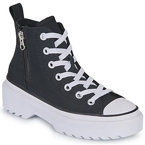 Converse  CHUCK TAYLOR ALL STAR LUGGED LIFT PLATFORM CANVAS HI  girls's Children's Shoes (High-top Trainers) in Black
