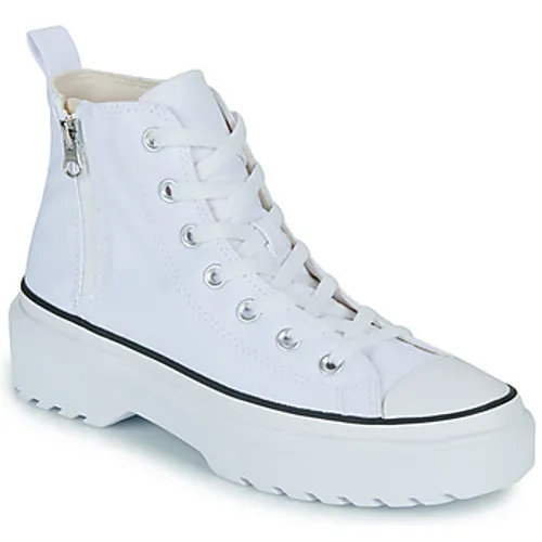 Converse  CHUCK TAYLOR ALL STAR LUGGED LIFT PLATFORM CANVAS HI  girls's Children's Shoes (High-top Trainers) in White
