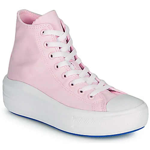Converse  CHUCK TAYLOR ALL STAR MOVE ANODIZED METALS HI  women's Shoes (High-top Trainers) in Pink