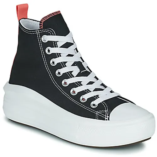 Converse  Chuck Taylor All Star Move Canvas Color Hi  girls's Children's Shoes (High-top Trainers) in Black