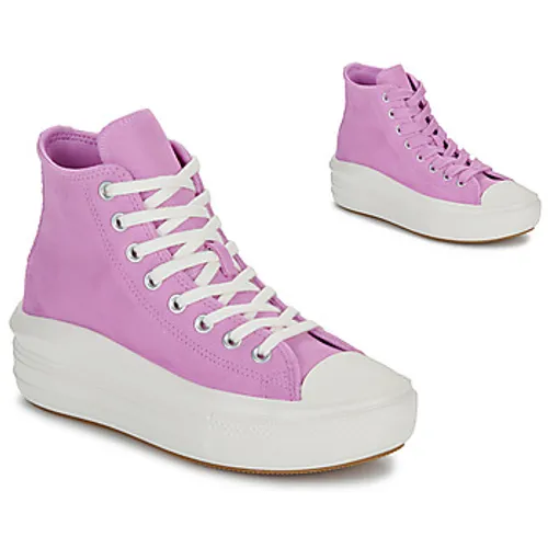 Converse  CHUCK TAYLOR ALL STAR MOVE  girls's Children's Shoes (High-top Trainers) in Purple