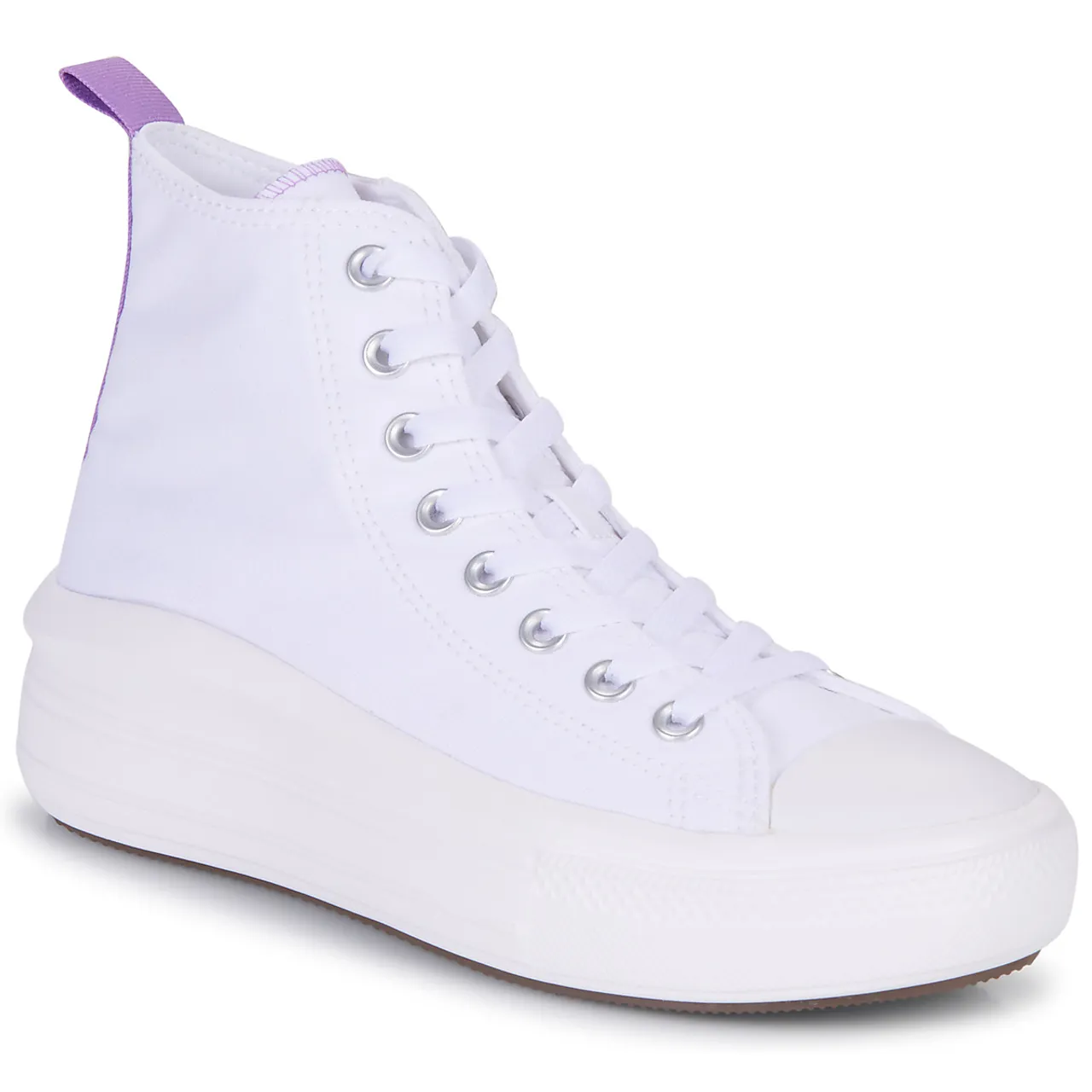 Converse  Chuck Taylor All Star Move Platform Foundation Hi  girls's Children's Shoes (High-top Trainers) in White