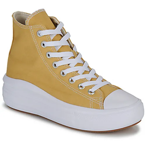 Converse  CHUCK TAYLOR ALL STAR MOVE PLATFORM SEASONAL COLOR  women's Shoes (High-top Trainers) in Yellow