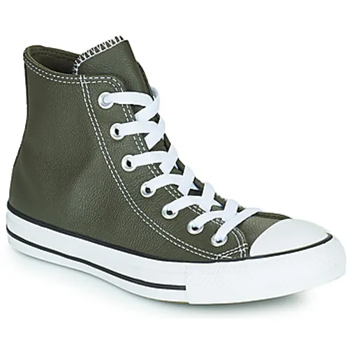 Converse  CHUCK TAYLOR ALL STAR SEASONAL LEATHER HI  men's Shoes (High-top Trainers) in Kaki