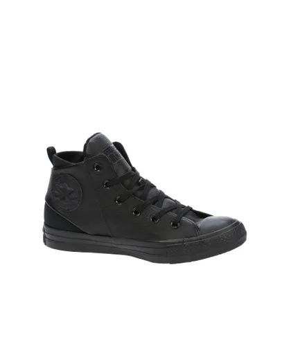 Converse Chuck Taylor All Star Selene Monochrome Womens Black Plimsolls Leather (archived)