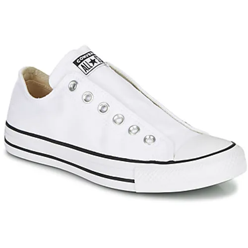 Converse  CHUCK TAYLOR ALL STAR SLIP CORE BASICS  women's Slip-ons (Shoes) in White