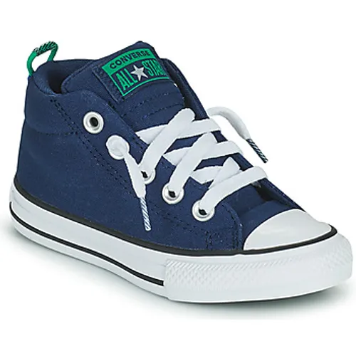 Converse  CHUCK TAYLOR ALL STAR STREET CANVAS COLOR MID  boys's Children's Shoes (High-top Trainers) in Blue