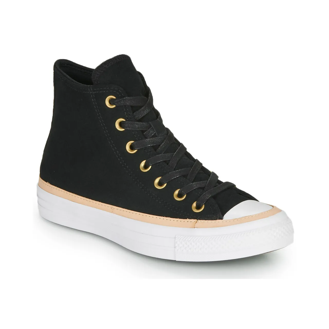 Converse  CHUCK TAYLOR ALL STAR VACHETTA LEATHER HI  women's Shoes (High-top Trainers) in Black