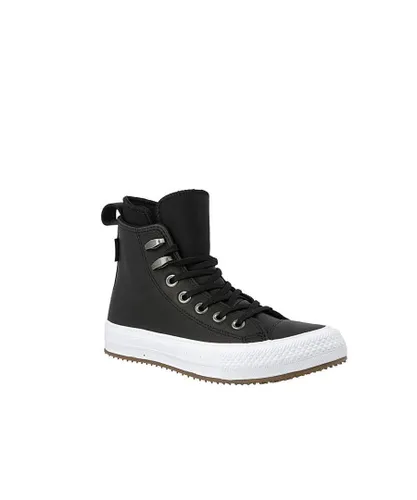 Converse Chuck Taylor All Star Waterpoof Hi Womens Black Boots Leather (archived)