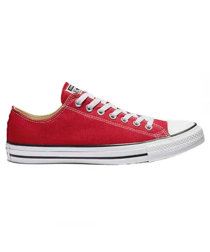 Converse Chuck Taylor All Star Womens Red Plimsolls Canvas