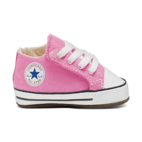 Converse , Classic Pink Neonato Crib Canvas ,Pink female, Sizes: