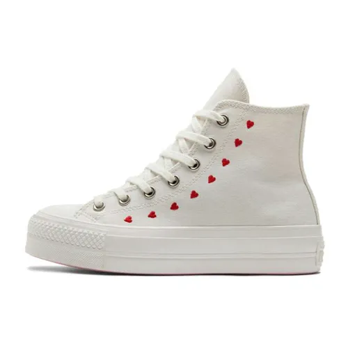 Converse , Converse Chuck 70 White Red Hearts (W) ,White female, Sizes: