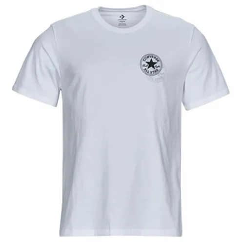 Converse  GO-TO ALL STAR PATCH  men's T shirt in White