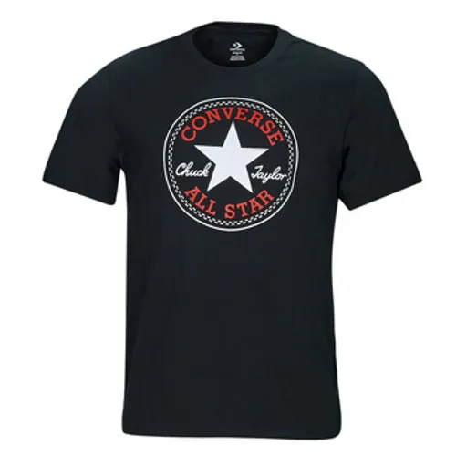 Converse  GO-TO CHUCK TAYLOR CLASSIC PATCH TEE  women's T shirt in Black