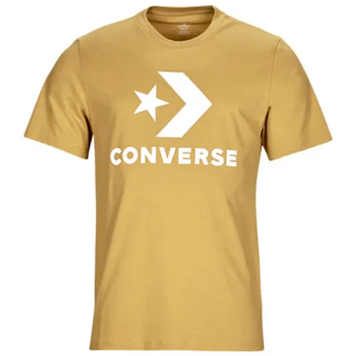 Converse  GO-TO STAR CHEVRON LOGO T-SHIRT  men's T shirt in Yellow