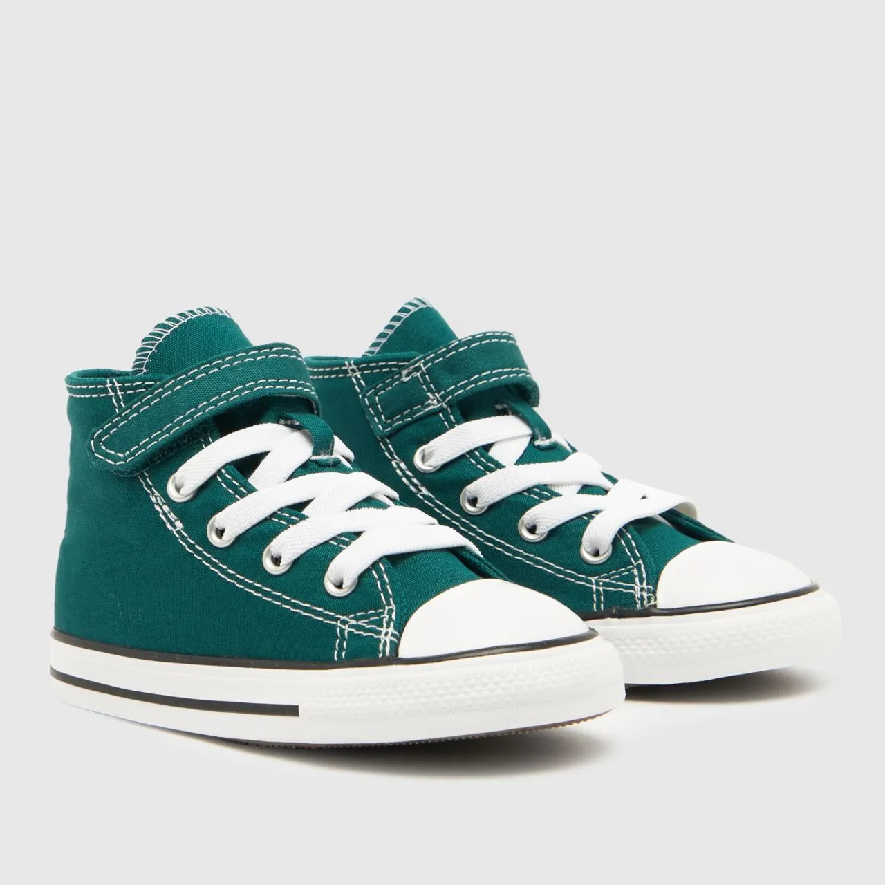 Converse Green All Star Hi 1v Boys Toddler Trainers