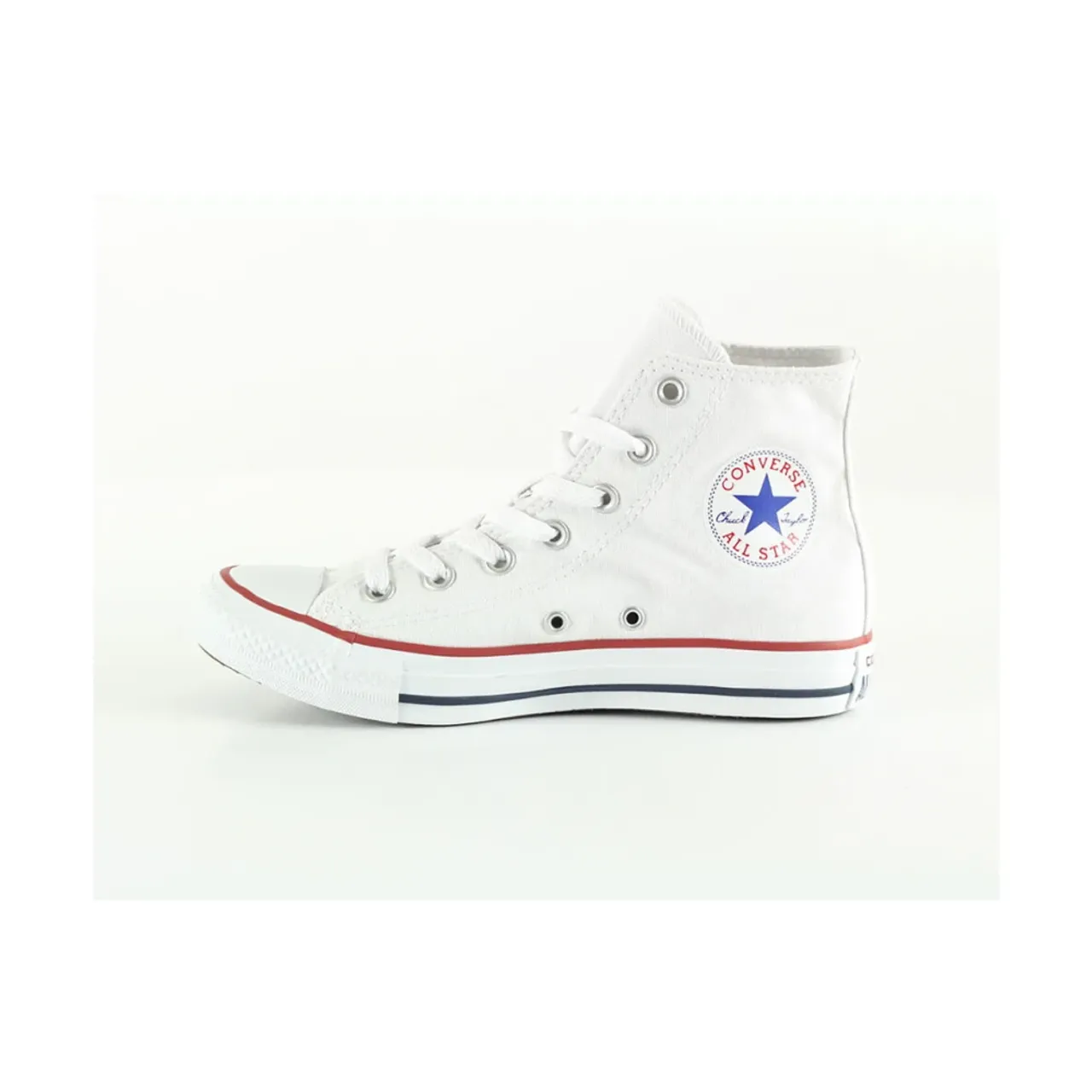 Converse , High Top Canvas Sneakers ,White male, Sizes: 5 UK, 4 1/2 UK, 6 UK, 7 1/2 UK, 3 UK, 2 1/2 UK, 4 UK, 6 1/2 UK, 8 1/2 UK, 3 1/2 UK, 9 UK, 5 1/