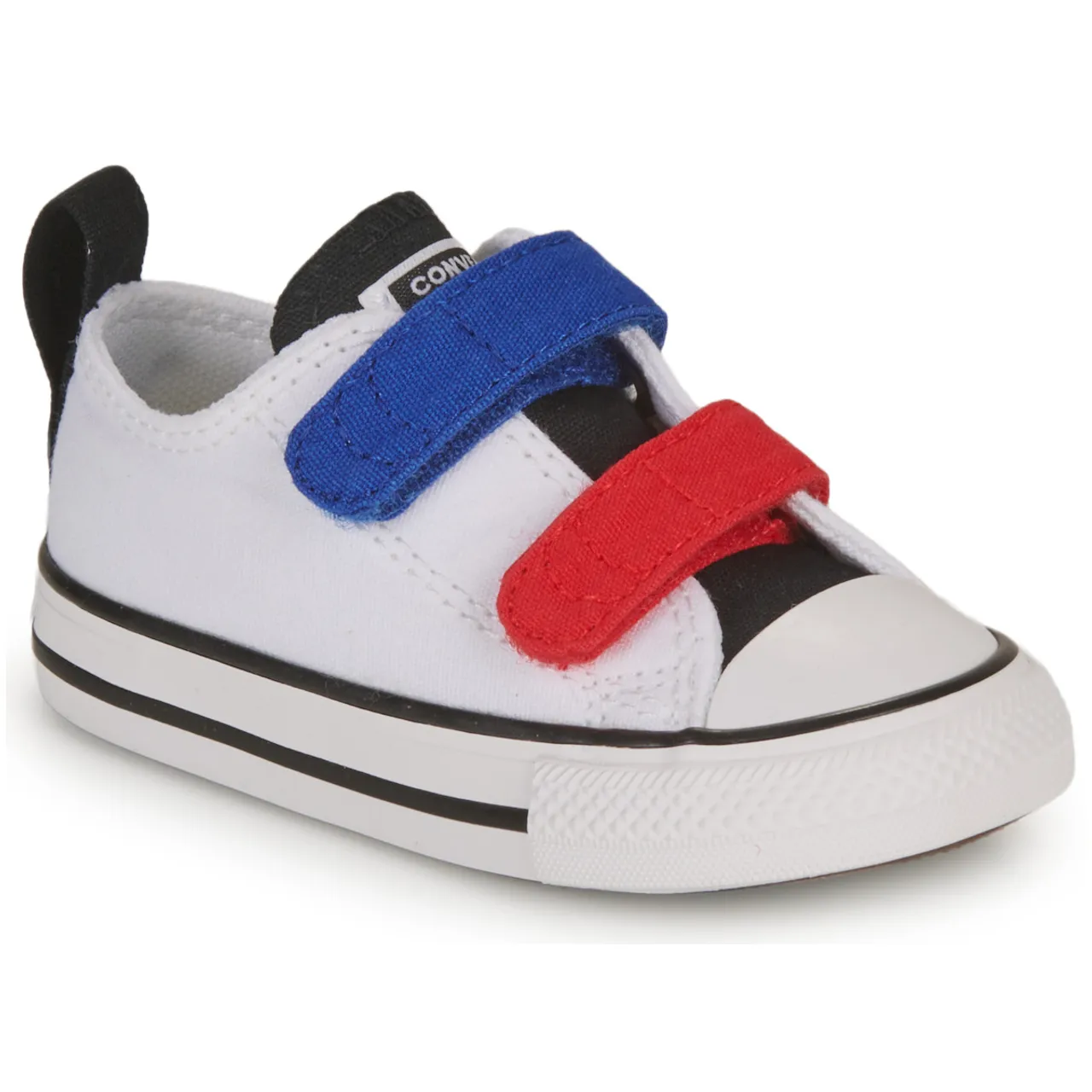 Converse  INFANT CONVERSE CHUCK TAYLOR ALL STAR 2V EASY-ON SUMMER TWILL LO  boys's Children's Shoes (Trainers) in White