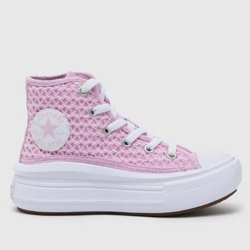 Converse Lilac all Star Move Festival Girls Junior Trainers