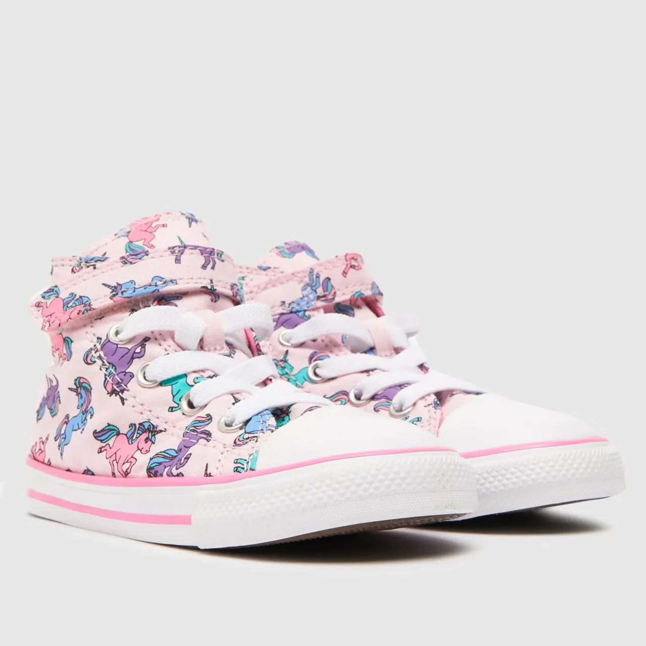Converse Multi Chuck Taylor All Star Hi 1v Girls Toddler Trainers
